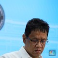 Menteri Keuangan Purbaya Yudhi Sadewa saat konpres di Istana Kepresidenan, Jakarta, Senin (15/9/2025). (CNBC Indonesi/Tri Susilo)