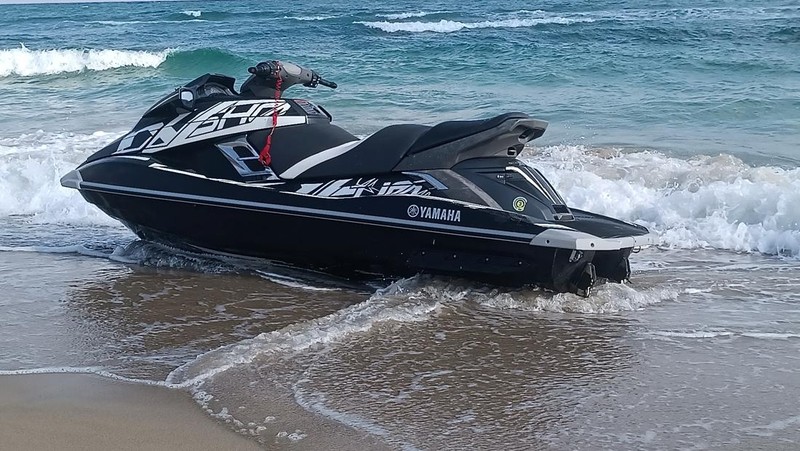 Dari Gaza ke Eropa, melalui jet ski: kisah pelarian Muhammad Dakha. (Reuters)