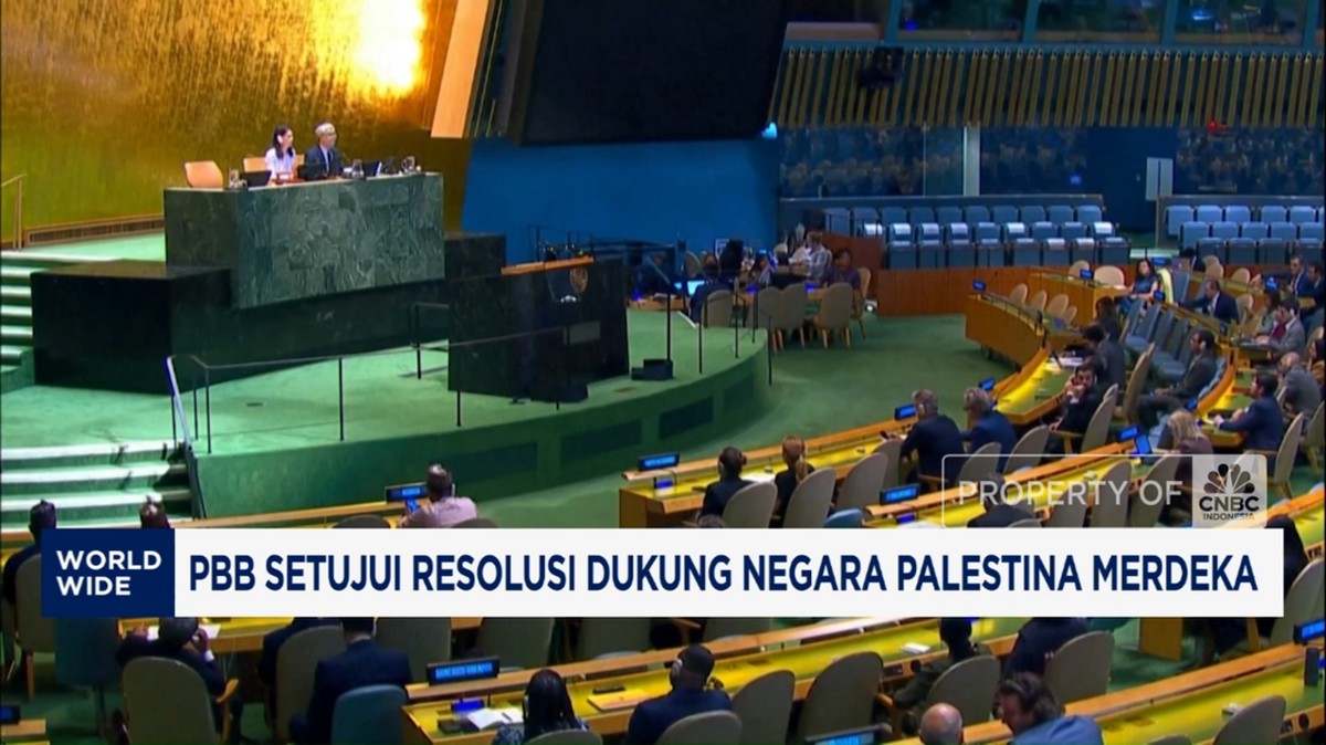 Video: PBB Setujui Resolusi Dukung Negara Palestina Merdeka