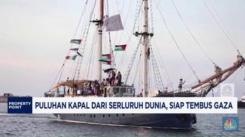 Video: Puluhan Kapal Dari Serluruh Dunia, Siap Tembus Gaza