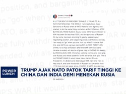 Video: Tekan Rusia,Trump Ajak NATO Patok Tarif Tinggi ke China & India