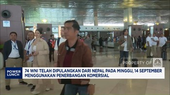 Video: 74 WNI Dipulangkan dari Nepal Pakai Penerbangan Komersial