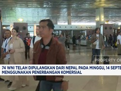 Video: 74 WNI Dipulangkan dari Nepal Pakai Penerbangan Komersial