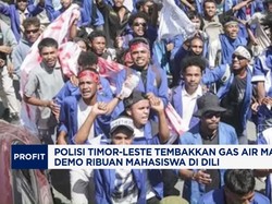Video: Polisi Timor Leste Tembak Gas Air Mata Demi Bubarkan Demo