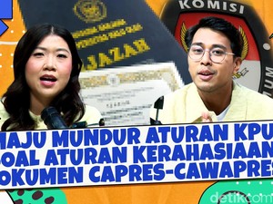 Maju Mundur KPU soal Aturan Kerahasiaan Dokumen Capres-Cawapres