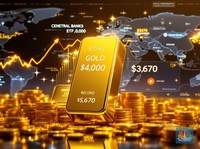 Rekor Lagi! Harga Emas Sentuh Level Tertinggi Sepanjang Masa US$3.700