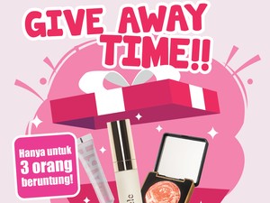 Giveaway Produk Makeup Total Lebih dari Rp 800 Ribu, Ada Gratis Produk High-End!