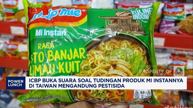 Video: ICBP Buka Suara Soal Mi Instan di Taiwan Mengandung Pestisida