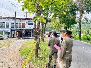 Satpol PP Wonosobo Tutup Kafe Shaka Lokasi Pembunuhan Serda RS