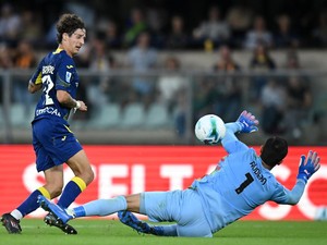Audero Gemilang, Verona Vs Cremonese 0-0