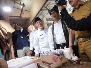 Datangi Pasar di Padang, Mentan Pastikan Penyaluran Beras SPHP untuk Jaga Harga