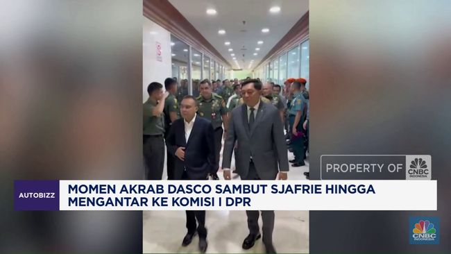 Video: Momen Akrab Dasco Sambut Sjafrie Hingga Antar ke Komisi I DPR