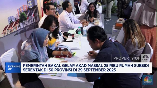 Video: Pemerintah Gelar Akad Massal 25.000 Rumah Subsidi