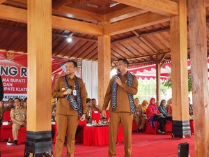 Sambung Rasa di Desa Kalikebo, Bupati Klaten Harap Manfaat BUMDes bagi Warga