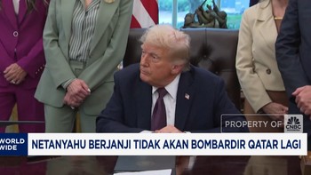 Video: Trump Sebut Netanyahu Berjanji Tidak Akan Bombardir Qatar Lagi