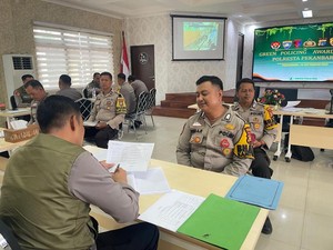 10 Bhabinkamtibmas Polresta Pekanbaru Tarung di Green Policing Awards