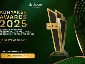 Saksikan Adhyaksa Awards 2025 Live di detikcom