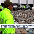 Video: Angkatan Laut El Salvador Beraksi, 1,4 Ton Narkoba Gagal Edar