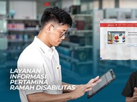 Pertamina Luncurkan Wajah Baru Website yang Ramah Disabilitas