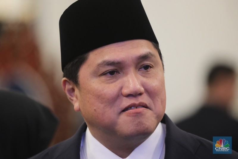 Suasana pelantikan di Istana Negara, Jakarta, Rabu (17/9/2025). (CNBC Indonesia/Tri Susilo)