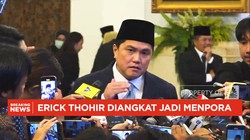 Video: Jadi Menpora, Erick Thohir Dapat Tugas Khusus Dari Prabowo