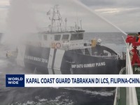 Video: Kapal Coast Guard Tabrakan di LCS, Filipina-China Saling Cekcok