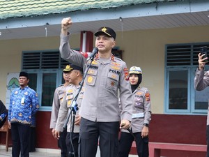 Viktor Theodorus Gantikan Jabatan Hendro Pandowo sebagai Kapolda Babel
