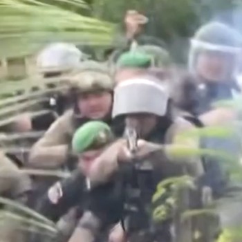 Thailand-Kamboja Panas, Polisi Lepas Gas Air Mata dan Peluru Karet