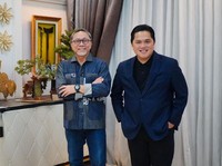Zulhas Beri Selamat Erick Thohir Usai Dilantik Jadi Menpora