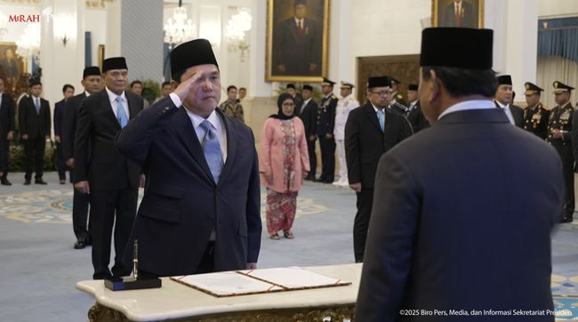 Dilantik Prabowo Jadi Menpora, Harta Erick Thohir Rp 2,4 Triliun