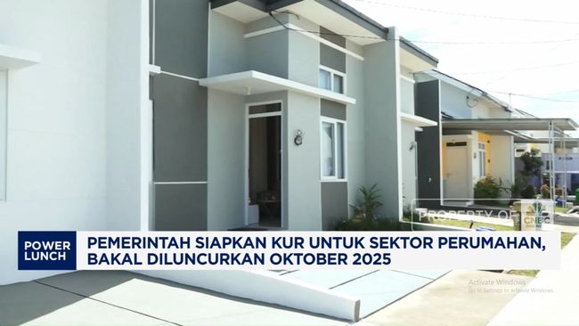 Video: Pemerintah Siapkan KUR Sektor Perumahan, Diluncurkan Oktober