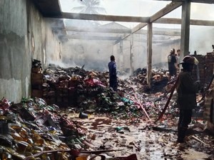 Pasar Surade Sukabumi Terbakar, Kerugian Capai Rp 5 Miliar