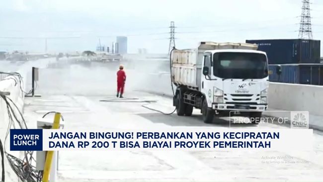 Video: Bank Yang Kecipratan Rp 200 T Bisa Biayai Proyek Pemerintah