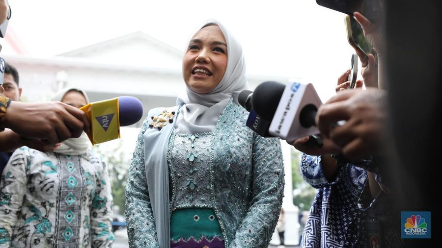 Politikus PKB, Farida Faricha. (CNBC Indonesia/Tri Susilo)