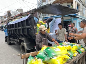 Polres Meranti Telah Distribusikan 115 Ton Beras Selama Sebulan GPM