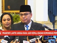 Angga Raka Ungkap Pesan Prabowo Usai Dilantik Gantikan Hasan Nasbi