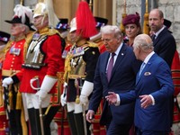 Sambut Trump, Inggris Gelar Pertunjukan Kenegaraan Mewah & Megah