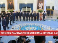 Video: Rombak Kabinet Jilid II, Prabowo Angkat 2 Menteri & 3 Wamen