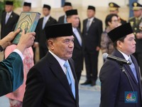 Potret Lengkap Menteri-Wamen yang Dilantik Prabowo Hari Ini
