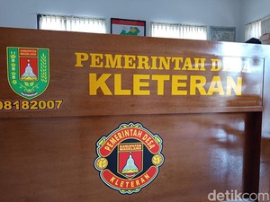 Ketika Logo Desa Kleteran Magelang Dibikin Mirip MU