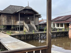 Rumah Budaya Kampung Caping Dipercantik Jadi Destinasi Wisata Sungai Kapuas