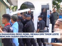 Video: Mahasiswa Timor Leste Tetap Demo Meski DPR Batalkan Beli Mobil
