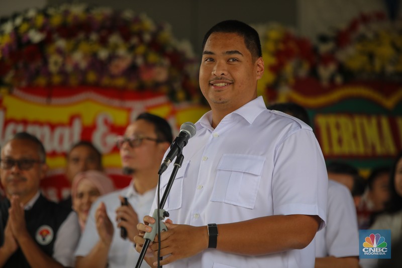 Dito Ariotedjo saat berpamitan di Kemenpora RI, Jakarta, Kamis (18/9/2025). Dito Ariotedjo saat berpamitan di Kemenpora RI, Jakarta, Kamis (18/9/2025).