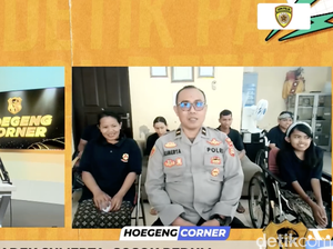 Bina Yayasan Disabilitas di Gianyar, Ipda Sumerta Harap Kemandirian Tumbuh
