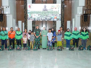 Kodam Brawijaya Gelar Baksos, Sasarannya Driver Ojol Perempuan
