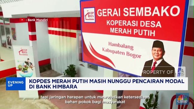 Video: Kopdes Merah Putih Tunggu Pencairan Modal dari Bank Himbara