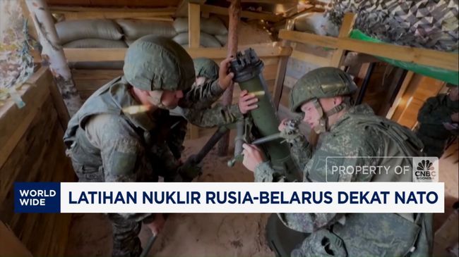 Video: Latihan Nuklir Rusia-Belarus Dekat NATO