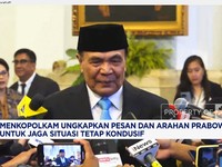 Video: Menkopolkam Ungkap Arahan Prabowo Jaga Situasi Tetap Kondusif