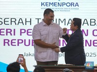 Mantan Menpora Kumpul saat Sertijab Erick Thohir, Ada Roy Suryo