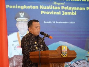 Al Haris Minta Pelayanan Publik di Pemda Jambi Lebih Baik untuk Kepuasan Warga